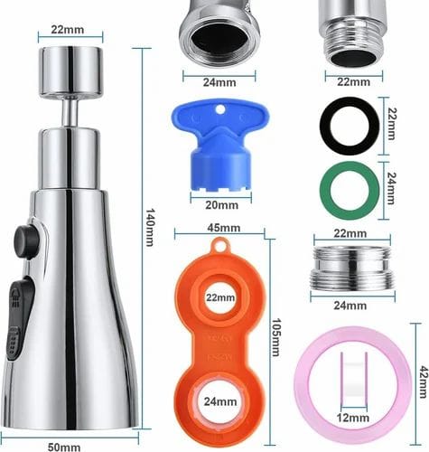 360 Degree Movable Faucet