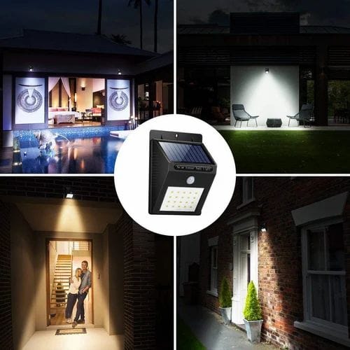 20W Solar Motion Sensor LED Light