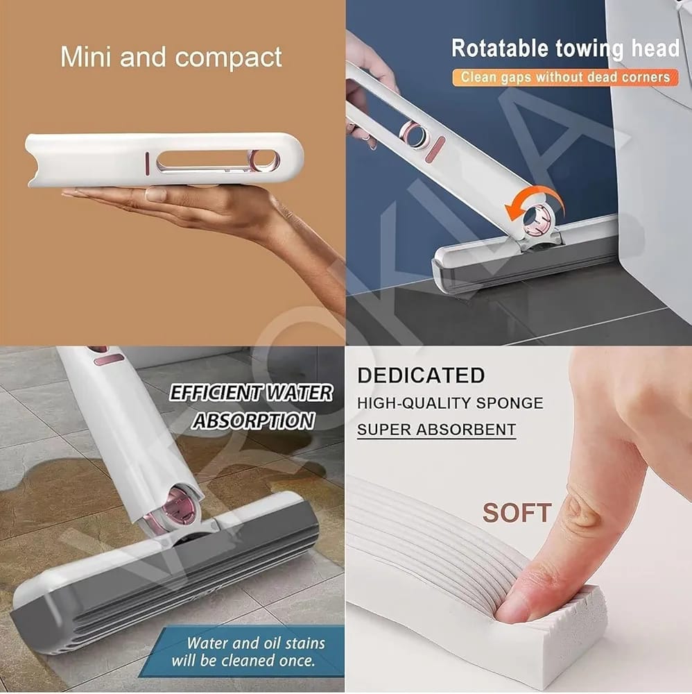 Portable Mini Sponge Mop