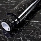 Black Marble Foil Paper