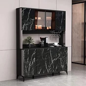 Black Marble Foil Paper