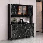 Black Marble Foil Paper