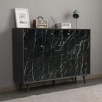 Black Marble Foil Paper