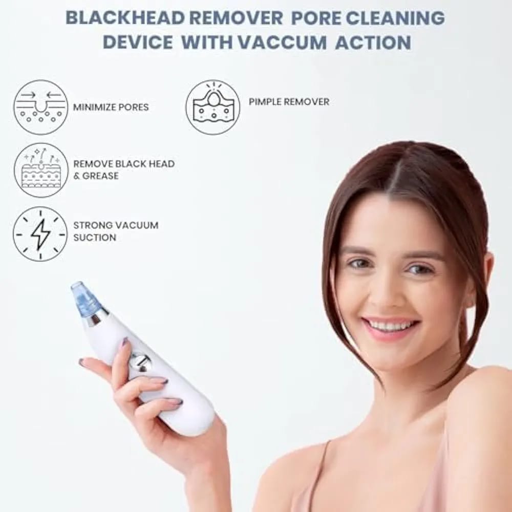 4 in 1 Multi-Function Blackhead Whitehead Extractor Remover Device