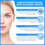 4 in 1 Multi-Function Blackhead Whitehead Extractor Remover Device