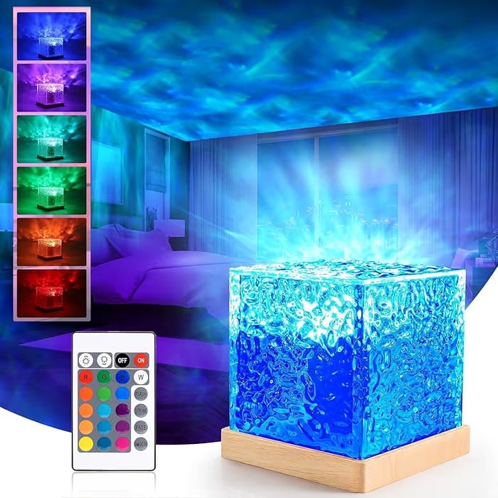 Ocean Wave Night Light Projector Lamp